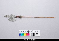 藏品(布袋戲道具-槍斧)的圖片